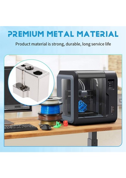 3D Yazıcı Parçaları Için CR10 Kaplı Bakır Isıtmalı Blok Volkanı Yüksek Sıcaklık Isıtma Bloğu, Büyük Akış 3 Pcs (Yurt Dışından) fiyatları