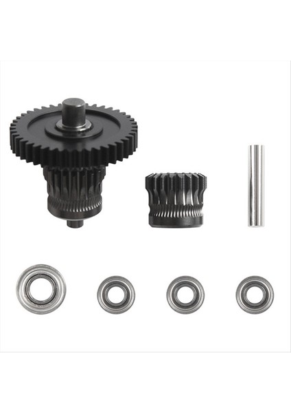 Kırkırı Sprite Ekstrüder Gear Pom ve Nano-Coating Kalıp Çelik Dişlileri Entegre Şaft 3D Yazıcı Aksesuarları (Yurt Dışından)