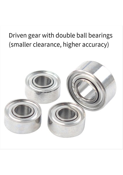 Kırkırı Sprite Ekstrüder Gear Pom ve Nano-Coating Kalıp Çelik Dişlileri Entegre Şaft 3D Yazıcı Aksesuarları (Yurt Dışından) fiyatları