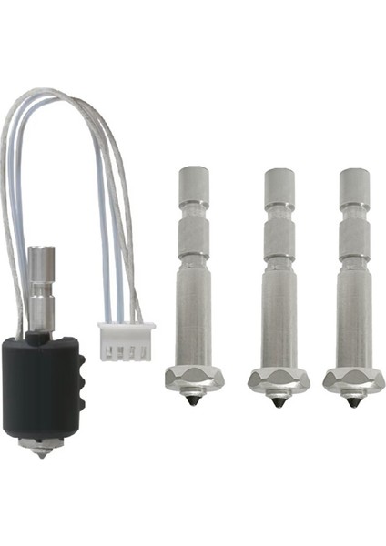 Anycubic Kobra 3 Maksimum Nozul Hotend Kobra 3 Max Combo Hızlı Takas Nozumu Sertleştirilmiş Çelik 0.4 Aksesuar (Yurt Dışından)