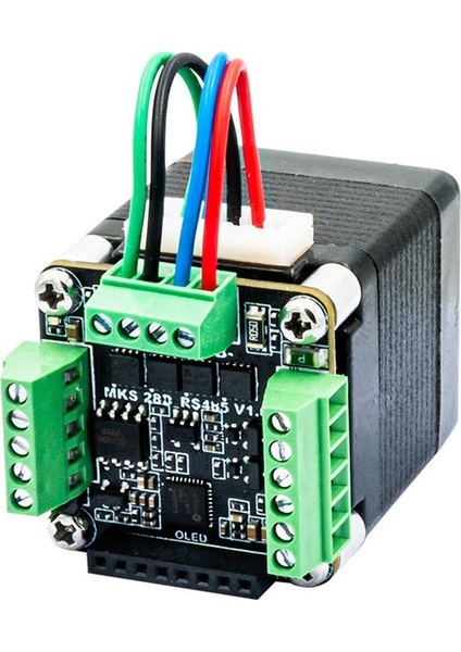 Mks SERVO28D 485 mt Kapalı Döngü Motor Sürücüsü Cnc 3D Yazıcı Gen-L Foc Sessiz ve Verimli RS485 Modbus Foc Için (Yurt Dışından)