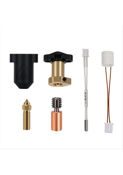 Kırmızılık Için K1 / K1 Max Hotend Kiti Seramik Isıtma Bloğu Nozul 300 ° C Ekstrüder Kırktırılık Için Yüksek Hız K1 Yükseltme (Yurt Dışından) modelleri