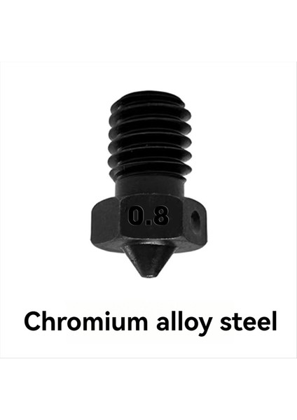 V6 Krom Alaşım Nozul 3D Yazıcı Nozulları, Voron2.4 Yazıcı 0.8mm Için (Yurt Dışından) fırsatları