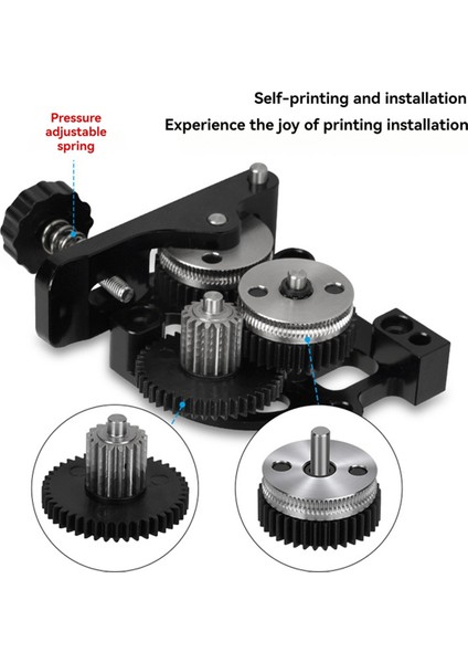 Ekstrüzyon Aksesuarları Ab Ekstrüzyon Kafası Aksesuarları 2.4 0.1 Özel Yüksek Hassas Gear Voron (Yurt Dışından) modelleri