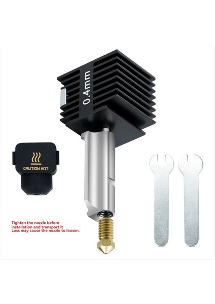 Bambu Lab A1/a1 Mini Hotend Kiti Için Bambu Lab A1 3D Yazıcı Hotend Için 0.4mm Pirinç Nozul (Yurt Dışından) indirimleri