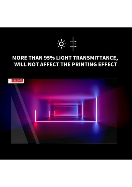 10PCS LCD Reçine 3D Yazıcı Ekran Koruyucusu, Foton Mono x 6k, M3 Plus 9.25INCH Ekran Koruyucu (Yurt Dışından) fırsatları