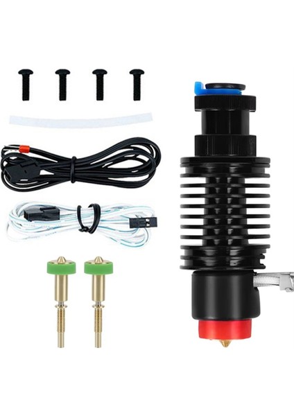 E3D Revo Seramik Hotend Kiti V6 Radyatör Pirinç Memesi Seramik Isıtma Çekirdeği E3D Revo 3D Yazıcı Parçaları Paketa C (Yurt Dışından)
