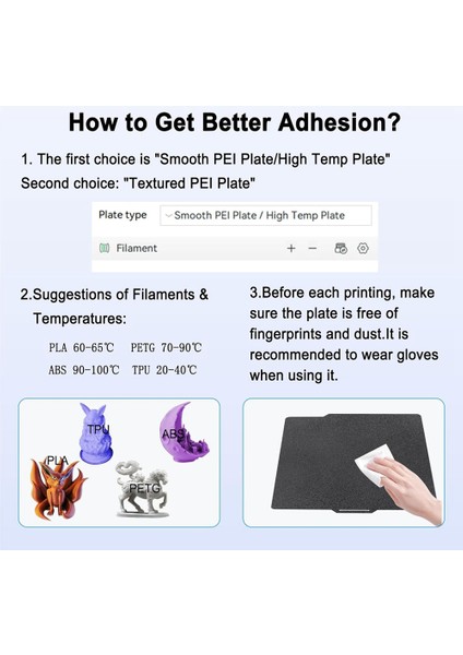 257X257MM Siyah Peı Bambu-Lab A1/X1C/X1/X1E/P1P/P1S Için Çift Taraflı Yapı Plakası, Pürüzsüz Peı ve Dokulu Peı Plakası (Yurt Dışından) modelleri