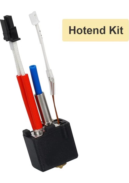 1 Anycubic Kobra Için Set 2 Hotend Kit Kobra 2 Serisi Neo/pro/plus/maksimum Sıcak Uç Kit 24V 60W Ntc 100K Kobra 2 Isı Lavabosu, B (Yurt Dışından) modelleri