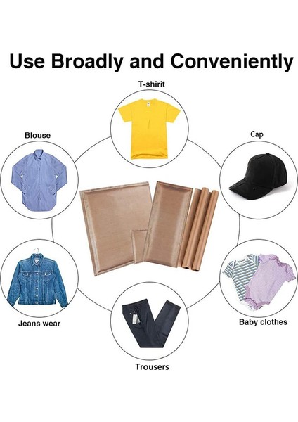 5pcs/set 3 Boyutlar Isı Presleme Transfer Yastığı Ptfe Isı Pedi 2 Pcs ile Isı Pres Tabakası Isı Pres Dijital (Yurt Dışından) fırsatları