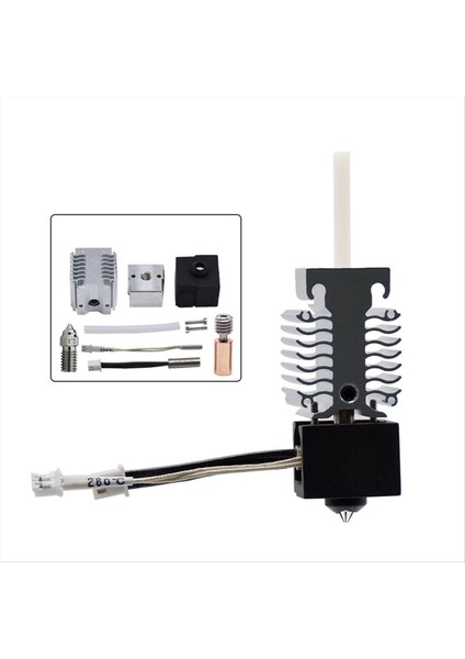Ender-3-V3 Se Hotend Nozul Kiti Isıtma Bloğu 40W 24V Extruder Hotend Kit 3D Yazıcı Aksesuarları (Yurt Dışından)