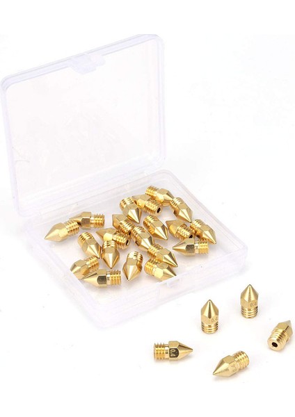 30 Pcs 3D Yazıcı Ekstrüder Nozul-Mk8 Enter 3 Anet A8 Makerbot Mk8 Kırmızı-10 CR-10S S4 S5 3pro 5 (Yurt Dışından) indirimleri