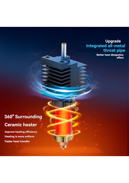 Kırkırı K2 Plus Seramik Isıtma Bloğu Kiti Hızlı Swap All-Metal Tasarım 3D Yazıcı Aksesuarları Için Geliştirilmiş Hassasiyet (Yurt Dışından) fırsatları