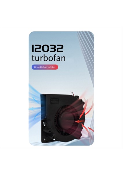 12032 Klp1 Yükseltme Soğutma Fanı 12W 24V 4100RPM Turbo Blower Fanları 3D Yazıcı Parçaları (Yurt Dışından) fiyatları