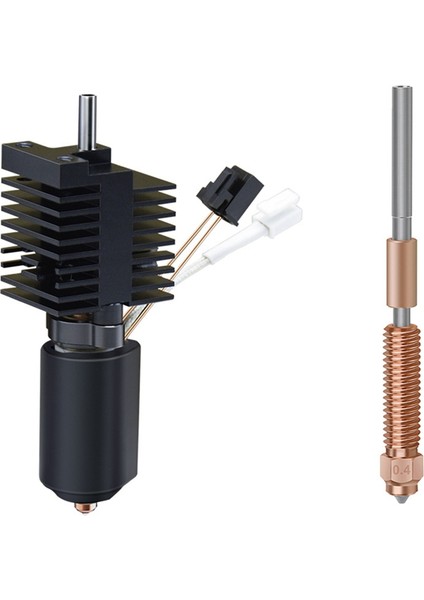 Hotend Kiti Kırpma K2 Plus Seramik Isıtma Bloğu Yedek 3D Yazıcı Parçaları Için Sıcak Uç Hızlı Swap Nozul 0.4 mm (Yurt Dışından)