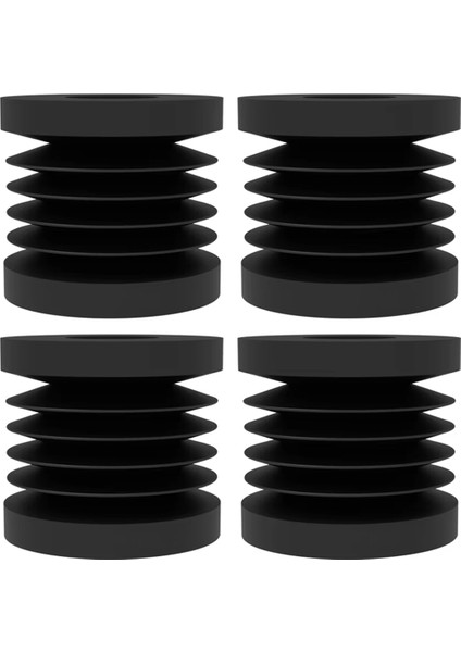 Bambu Lab X1 Serisi ve P1P Evrensel Kauçuk Ayak Slip Slip Kauçuk Şok Ped 3D Yazıcı Parçaları (Yurt Dışından)