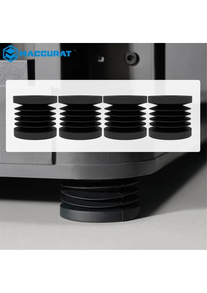 Bambu Lab X1 Serisi ve P1P Evrensel Kauçuk Ayak Slip Slip Kauçuk Şok Ped 3D Yazıcı Parçaları (Yurt Dışından) modelleri