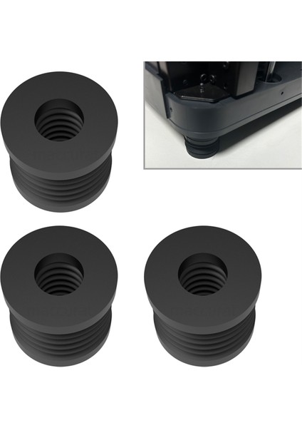 Bambu Lab X1 Serisi ve P1P Evrensel Kauçuk Ayak Slip Slip Kauçuk Şok Ped 3D Yazıcı Parçaları (Yurt Dışından) fırsatları