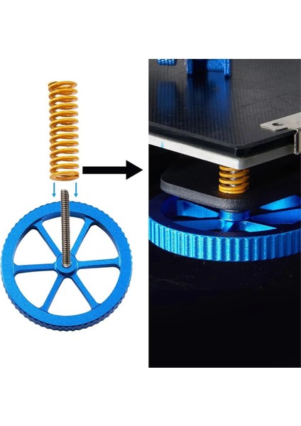 Yükseltme Springs Kiti Ender 3/v2/pro/ender 3 S1/pro/plus/ender 3 Neo/max Neo 3D Baskı Için (Yurt Dışından) indirimleri