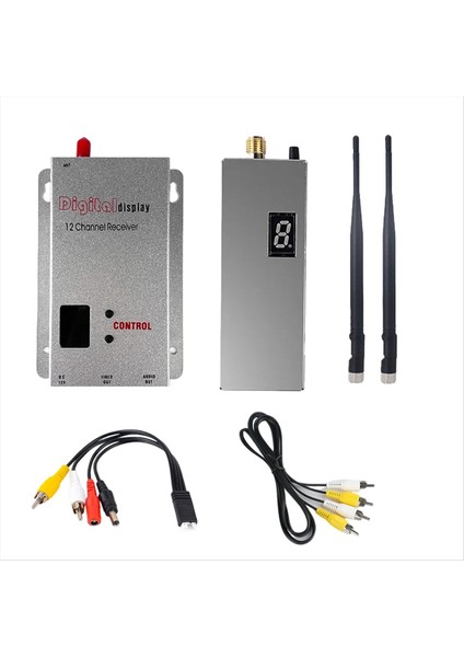 Fpv 1.2g 1.6W Vtx Verici 8ch+1.2g 1.5W 12CH Vrx Alıcı+2xantenna 0.1MW/25MW/800MW/1600MW Uzun Menzilli Fpv Drone Için (Yurt Dışından) modelleri