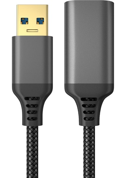 USB 3.0 A Tip A Erkek-Kadın Uzatma Kablosu, Dayanıklı Örgülü Malzeme, Yüksek Veri Iletim Kablosu (5 METRE/16FT) (Yurt Dışından) modelleri