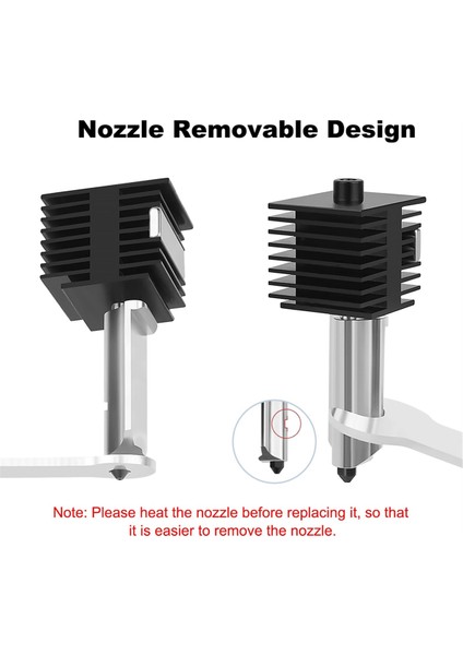 Bambu-Lab A1/a1 Mini Için Hotend Kiti, 3D Yazıcı Parçaları Bambu-Lab A1/a1 Mini 3D Yazıcı 0.6mm Için Yedek Baskı Kafası (Yurt Dışından) indirimleri