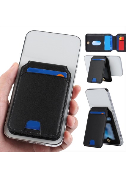 Manyetik Kart Kılıfı Destek Manyetik Şarj Modelleri Çok Fonksiyonlu Kablosuz Şarj Damla Koşullu Kart Kılıfı (Yurt Dışından) fiyatları