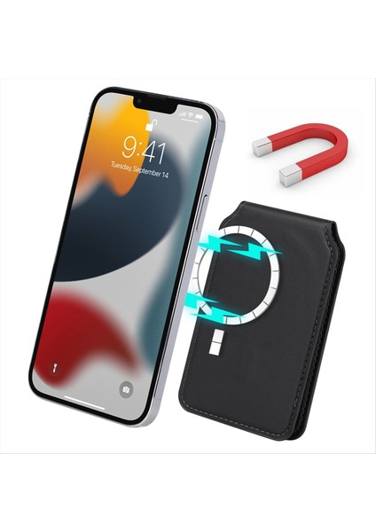 Manyetik Kart Kılıfı Destek Manyetik Şarj Modelleri Çok Fonksiyonlu Kablosuz Şarj Damla Koşullu Kart Kılıfı (Yurt Dışından) modelleri