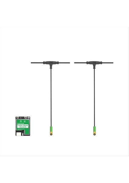 Iflight Elrs Için 2.4ghz Alıcı Gerçek Çeşitlilik Rx Fpv Vrx Çift 70MM Anten Alıcı Fpv Drone (Yurt Dışından)