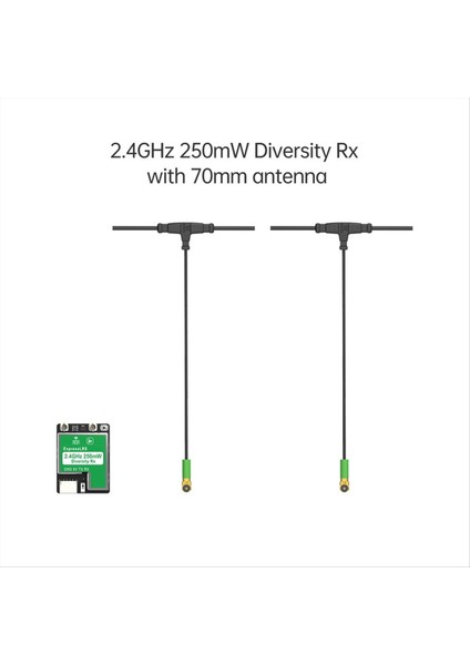 Iflight Elrs Için 2.4ghz Alıcı Gerçek Çeşitlilik Rx Fpv Vrx Çift 70MM Anten Alıcı Fpv Drone (Yurt Dışından) indirimleri