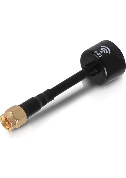 5.8ghz Yön Anten Lolipop Süper Mini Anten Fpv Yarış Drone Rc Parçaları Aksesuar (Sma Iç Iğne-Siyah) (Yurt Dışından)