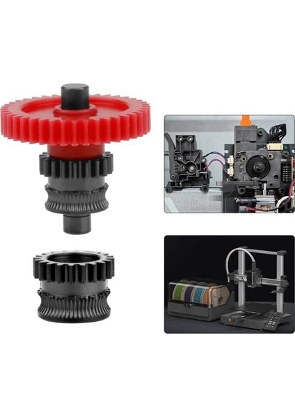 Anycubic Kobra Için 3 Ekstrüder Nano Kaplama Kiti Yüksek Aşınma Direnci Ekstrüder Kalıp Çelik Dişlileri 3D Yazıcı Parçaları Için (Yurt Dışından) modelleri