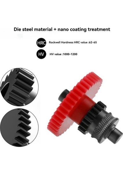 Anycubic Kobra Için 3 Ekstrüder Nano Kaplama Kiti Yüksek Aşınma Direnci Ekstrüder Kalıp Çelik Dişlileri 3D Yazıcı Parçaları Için (Yurt Dışından) fırsatları