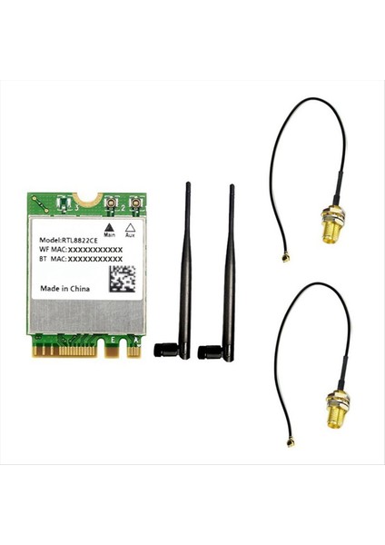 RTL8822CE Kablosuz Ağ Kartı Çift Bant 2.4g/5g M.2 A/e Anahtar Wifi Kartı Bluetooth 5.0 Destek Dizüstü Bilgisayar WIN10/11 Linux (Yurt Dışından) indirimleri