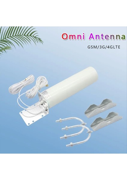12DBI 2g 3g 4g Lte Omni Anten 4g Anten 2.4ghz Dış Ceılle 5m Kablo 698-2700MHZ Anten (Ts9 Erkek) (Yurt Dışından) fiyatları