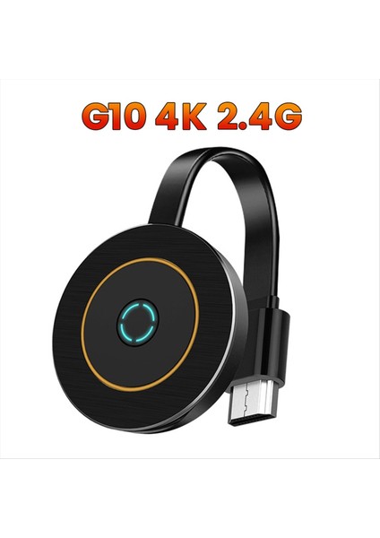 G10 4K 2.4g Çift Bantlı Hd Kablosuz Pushbay HDMI Uygun Simulcast Wifi Ekran Tv Projektör (Yurt Dışından) modelleri
