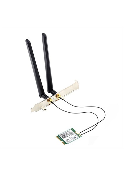 1730MBPS Çift Bant Kablosuz Ac 9560 Masaüstü Kiti Bluetooth 5.0 802.11AC M.2 Cnvı 9560NGW Wifi Kartı (Yurt Dışından)