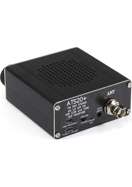 Ats-20+ Plus V2 SI4732 OLED Ekranlı Sdr Radyo Alıcısı Fm Am Sw Ssb USB Şarj Edilebilir (Yurt Dışından) modelleri
