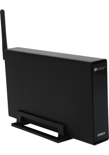 Blueendless RJ45 Harici Sabit Sürücü Kılıfı Nas Wifi Kablosuz Wifi Sata USB 3.0 Wifi HDD Arayüz Alüminyum HDD Kutusu HDD 3.5 HDD Caddy (Abd Fişi) (Yurt Dışından)