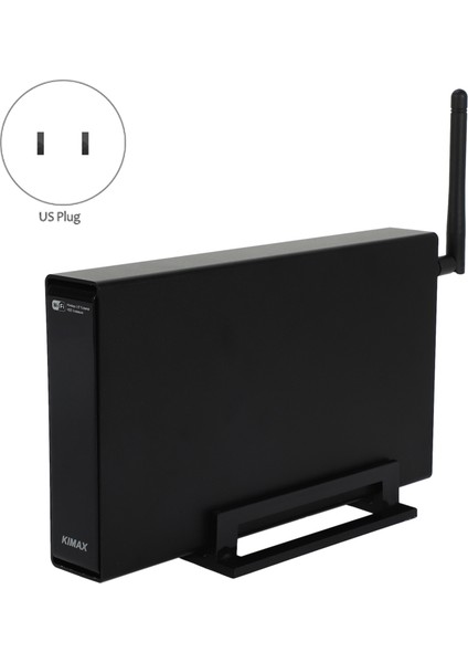 Blueendless RJ45 Harici Sabit Sürücü Kılıfı Nas Wifi Kablosuz Wifi Sata USB 3.0 Wifi HDD Arayüz Alüminyum HDD Kutusu HDD 3.5 HDD Caddy (Abd Fişi) (Yurt Dışından) fiyatları