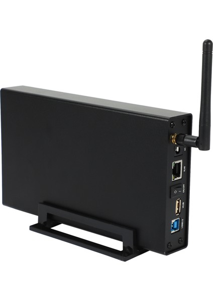Blueendless RJ45 Harici Sabit Sürücü Kılıfı Nas Wifi Kablosuz Wifi Sata USB 3.0 Wifi HDD Arayüz Alüminyum HDD Kutusu HDD 3.5 HDD Caddy (Abd Fişi) (Yurt Dışından) modelleri