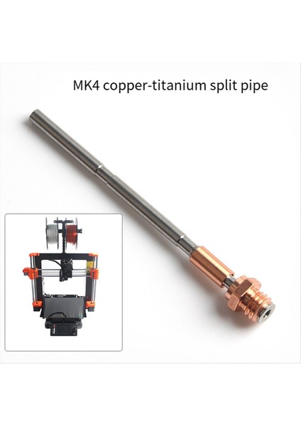 Prusa Mk4 Boğaz Hotend Kiti Bakır Titanyum Alaşım 3D Yazıcı Parçası Prusa Mk4 Kit 3D Yazıcı Aksesuarları (Yurt Dışından) modelleri