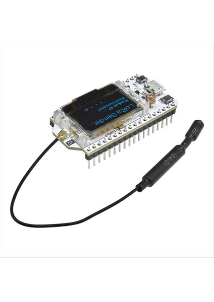 SX1276 0.96 OLED ESP32 Wifi Bluetooth Geliştirme Kurulu Lora Düğümü 868-915MHZ Çok Fonksiyonlu Taşınabilir Yardımcı Program Modülü (Yurt Dışından) fiyatları