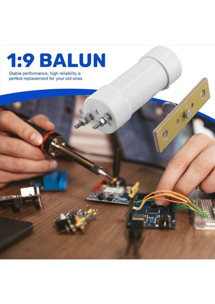 1: 9 Balun 200W Kısa -Wave Anten 50 Ohm Ila 200 Ohm Empedans Dönüşümü Kısa Dalga (Yurt Dışından) fırsatları