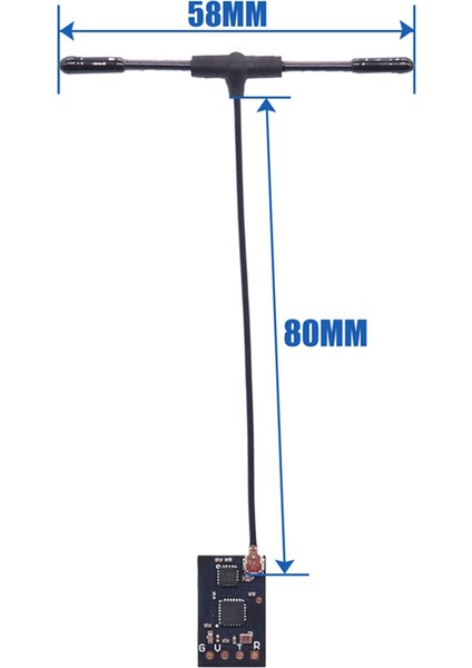 Elrs 2.4g Alıcı Rx Crossover Alıcı Modeli Fpv Nano Expresslrs T Tip Anten Destek Wifi Yükseltme Drone (Yurt Dışından) modelleri