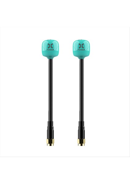 Foxeer 2pcs Fpv Anten Lolipop 4+ Artı 5.8g 2.6dbi Omni Mini Sma Anten Lhcp Rc Fpv Yarış Drone, 100MM (Yurt Dışından)