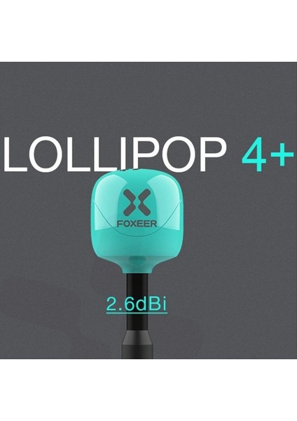 Foxeer 2pcs Fpv Anten Lolipop 4+ Artı 5.8g 2.6dbi Omni Mini Sma Anten Lhcp Rc Fpv Yarış Drone, 100MM (Yurt Dışından) fiyatları