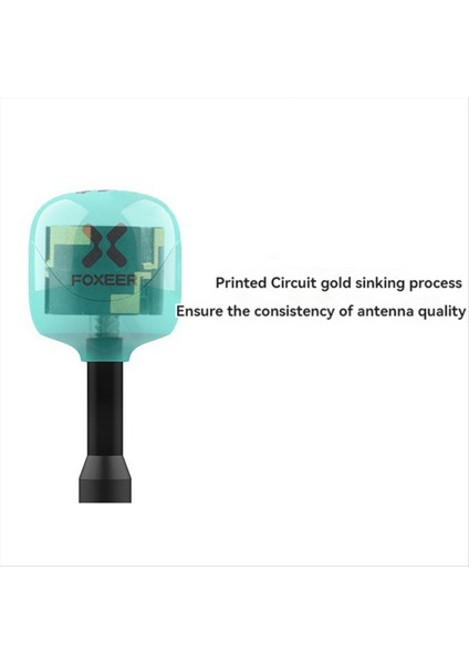 Foxeer 2pcs Fpv Anten Lolipop 4+ Artı 5.8g 2.6dbi Omni Mini Sma Anten Lhcp Rc Fpv Yarış Drone, 100MM (Yurt Dışından) modelleri