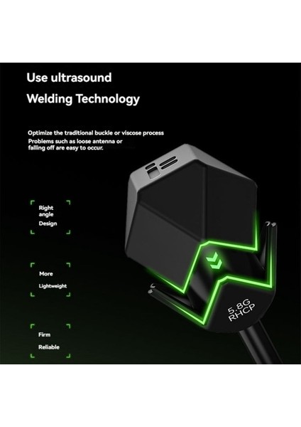 2pcs 5.8ghz Fpv Anten Sma 2.4dbı Lhcp/rhcp Anten 100MM/150MM Fpv Yarış Drone Aksesuarları Bölüm C (Yurt Dışından) fiyatları