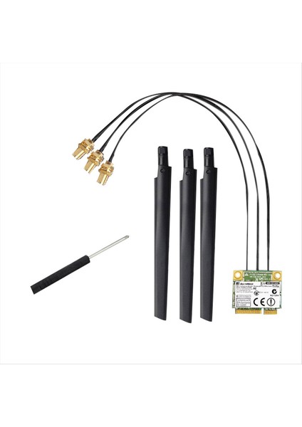 Broadcom Chip Nıc BCM94360HMB Notebook Gigabit AC1300M Bluetooth 4.0 Kablosuz Nıc Pcı-E Arayüzü Nıc, A (Yurt Dışından)